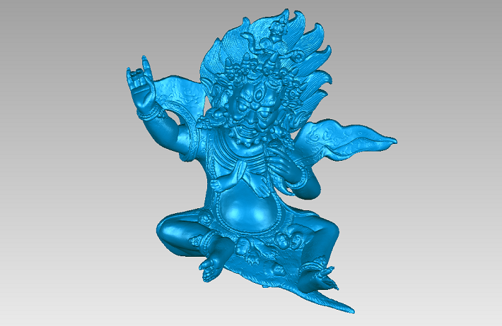 三维扫描仪游戏人物扫描