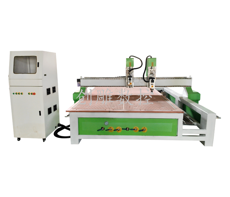 双头独立圆柱平面一体机