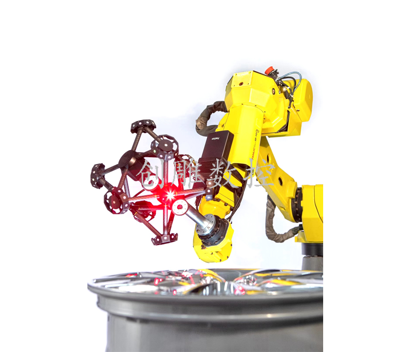 跟踪式自动化激光三维扫描检测系统